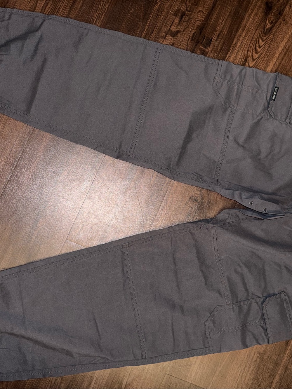 NWT prAna Zogger Pant Men’s 36x30 Stretch Zion Cargo Jogger Gray Hiking